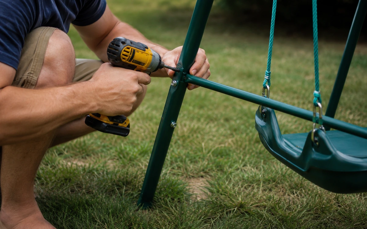 Swing set assembly contractor
